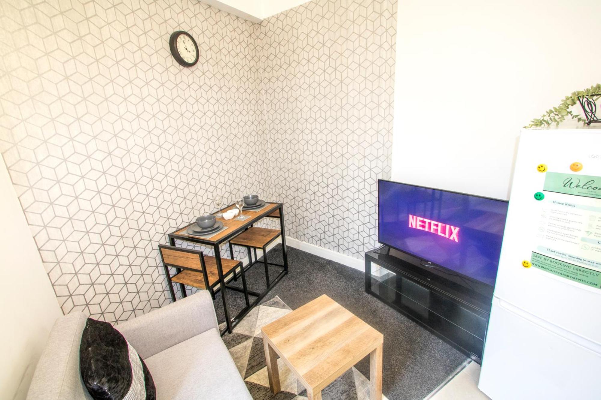 מנצ'סטר Cozy And Charming - 1 Bedroom Apartment - Free Parking, Transit Links, Close To Stadiums מראה חיצוני תמונה